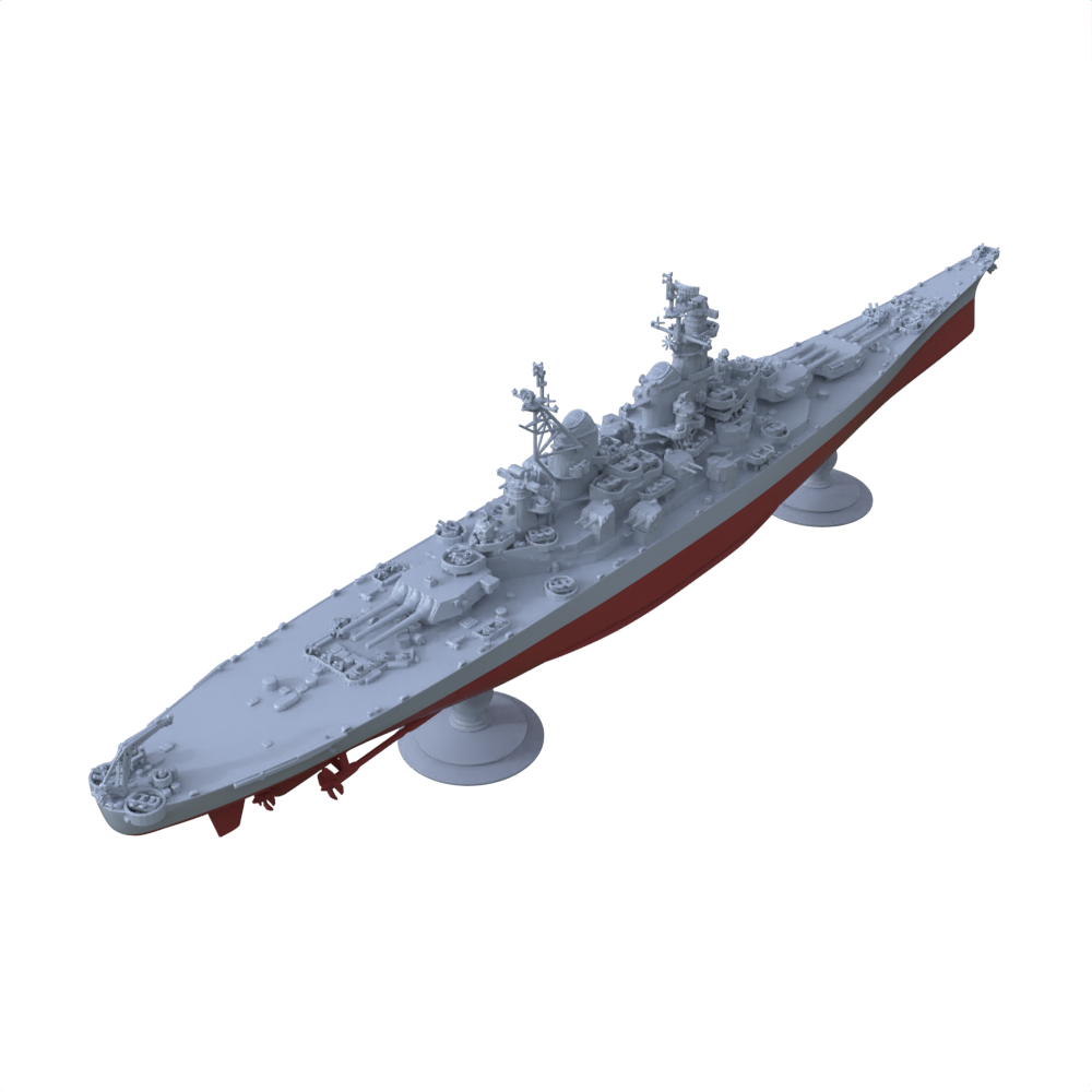 Kit Water LineUSS Missouri Battleship MRY-SFW RHWS040 Military Model