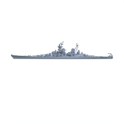 Kit Water LineUSS Missouri Battleship MRY-SFW RHWS040 Military Model