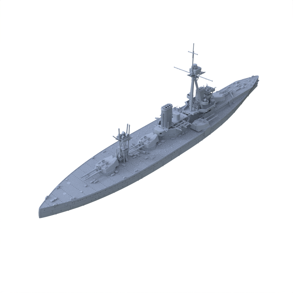 LYWS0003 World's Premier Battleships Hall of Fame 11pcs – LCD 3D printed resin model kit, image 6
