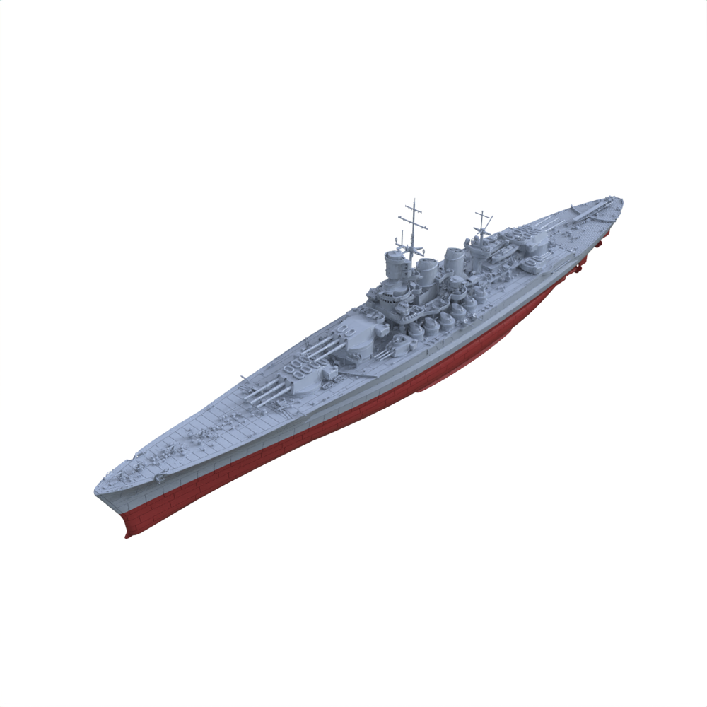 Kit Water Line Italy RN Roma Battleship MRY-SFW RHWS044 Military Model