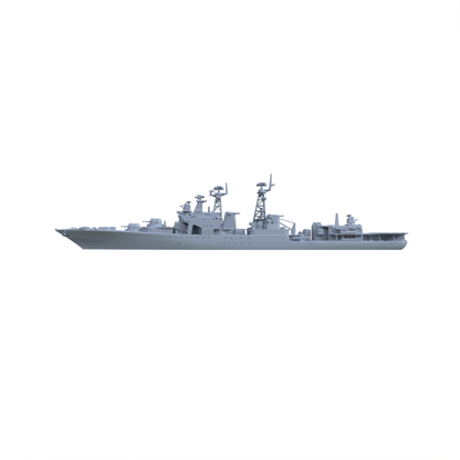 RHWS052 Military Model USSR Soviet Union Udaloy Class Destroyer Water Line
