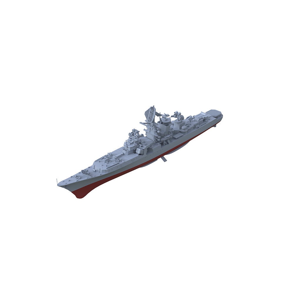 USSR Soviet Union Kresta II Class Cruiser Water Line MRY-SFW RHWS056