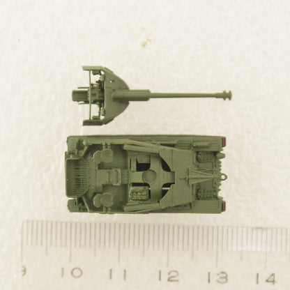 SSMODEL 725D Finished Painted 15mm WarGaming Military Model Kit German 38T MarderIII Sd.Kfz.139[762MM]Destroyer