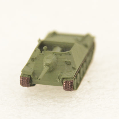 SSMODEL 745D Finished Painted N SCALE Railway Military Model Kit Sweden Infanterikanonvagn Ikv.72