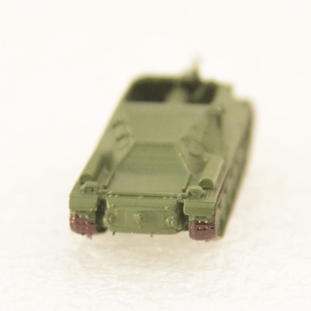 SSMODEL 745D Finished Painted N SCALE Railway Military Model Kit Sweden Infanterikanonvagn Ikv.72