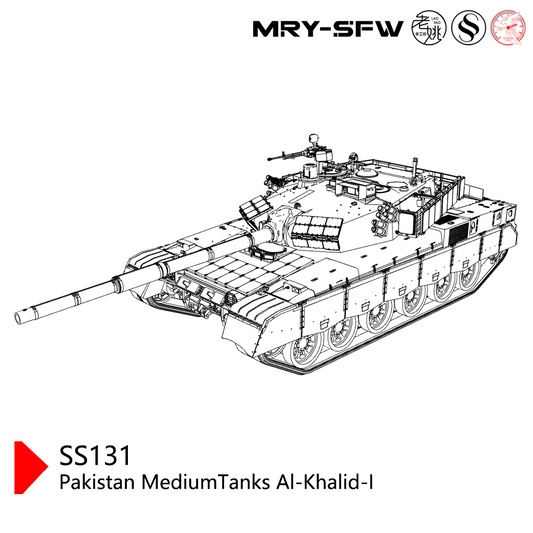 SSMODEL SS131 Military Model Pakistan MediumTanks Al-Khalid-I
