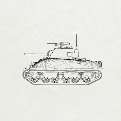 MRY-SFW SS142 US Army Sherman M4A1 Medium Tank