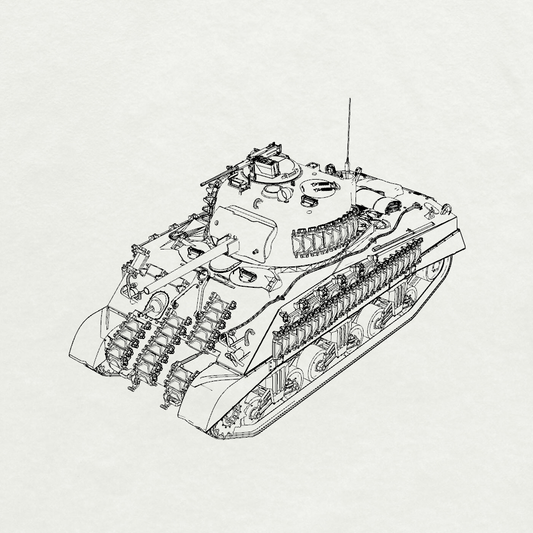 MRY-SFW SS143 US Army Sherman M4A2 Medium Tank
