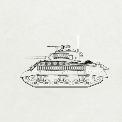 MRY-SFW SS143 US Army Sherman M4A2 Medium Tank