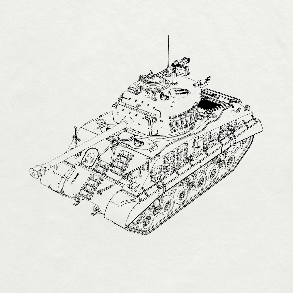 MRY-SFW SS144 US Army Sherman M4A3(76)W HVSS Medium Tank