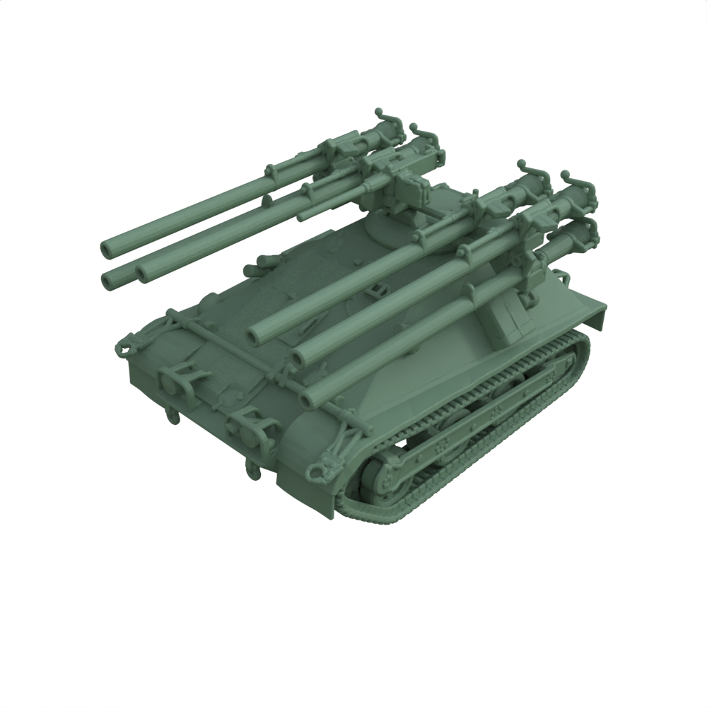 SS140 Military Model US Multiple 106mm Self-propelled Rifle M50