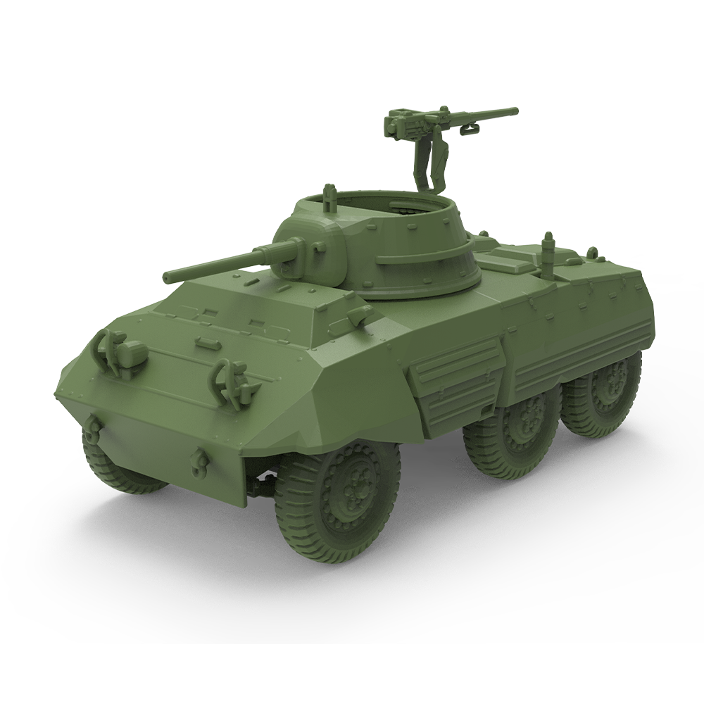 M8 Greyhound Light Armored Car MRY-SFW 380 Military Model Kit