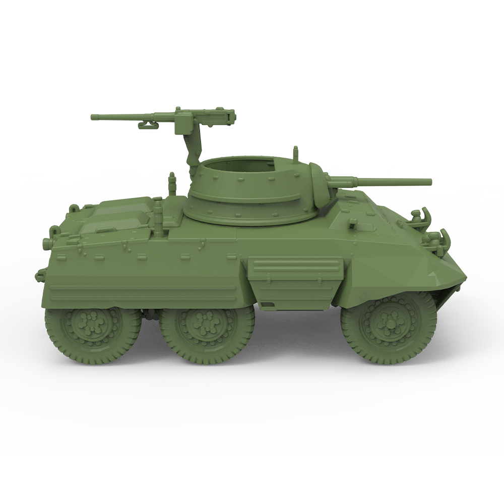 M8 Greyhound Light Armored Car MRY-SFW 380 Military Model Kit