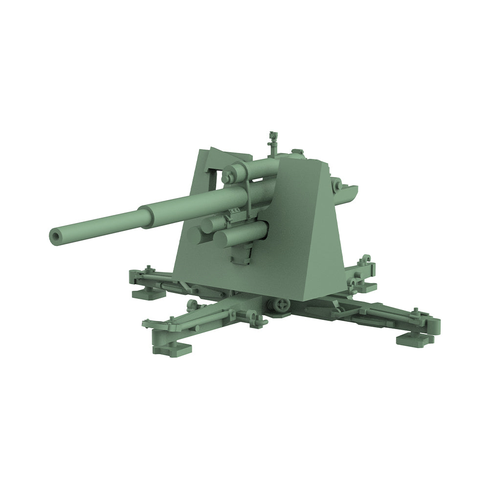 SSMODEL 650  Military Model Kit German 8.8cm 88mm Flak Gun