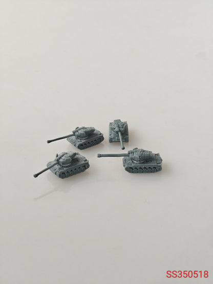 SSMODEL 518 Military Armoured Model Kit US T26E1 M26 Super Pershing Heavy Tank