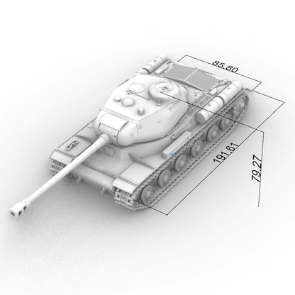 SSMODEL SS129 Military Model USSR HeavyTanks IS-2 No.402