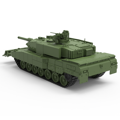 SSMODEL 366 Military Model Kit Germany Leopard 2 Medium Tank PSO