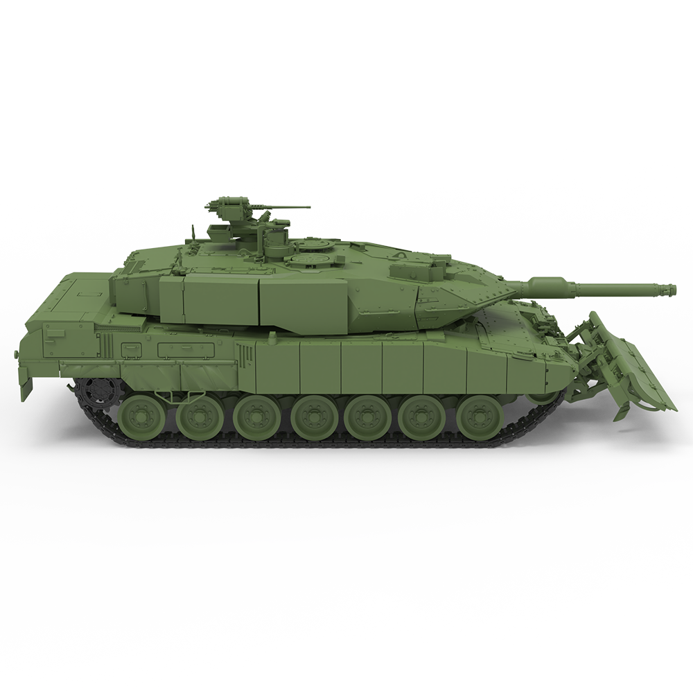 SSMODEL 366 Military Model Kit Germany Leopard 2 Medium Tank PSO