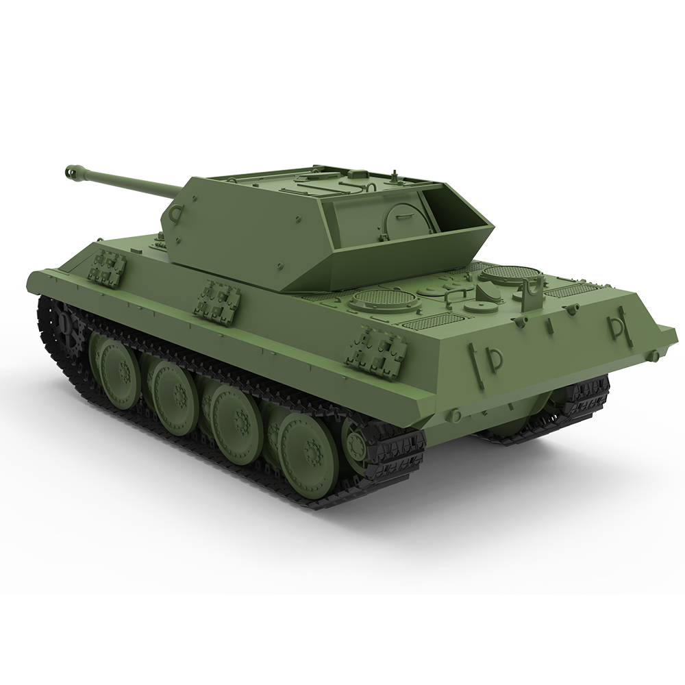 SSMODEL 370 Military Model Kit Germany Ersatz Panther M10 Medium Tank