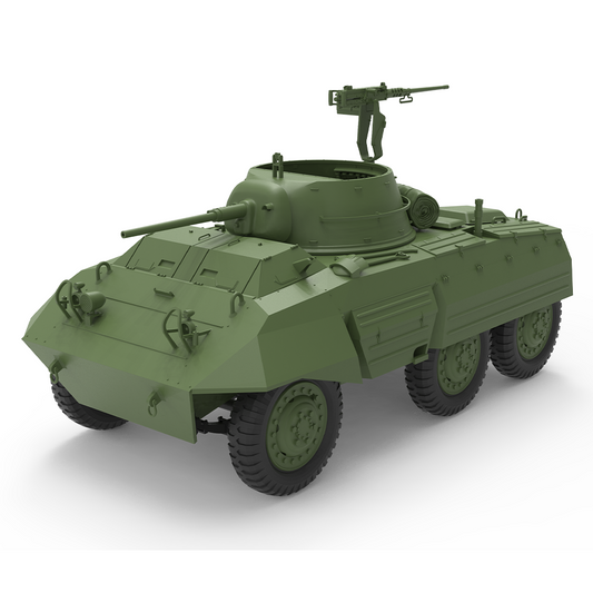 SSMODEL 380 Military Model Kit M8 Greyhound Light Armored Car