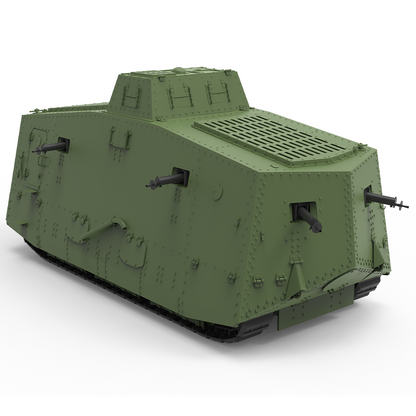 SSMODEL SS630 Military Model Kit Germany MediumTanks A7V-Sturmpanzerwagen