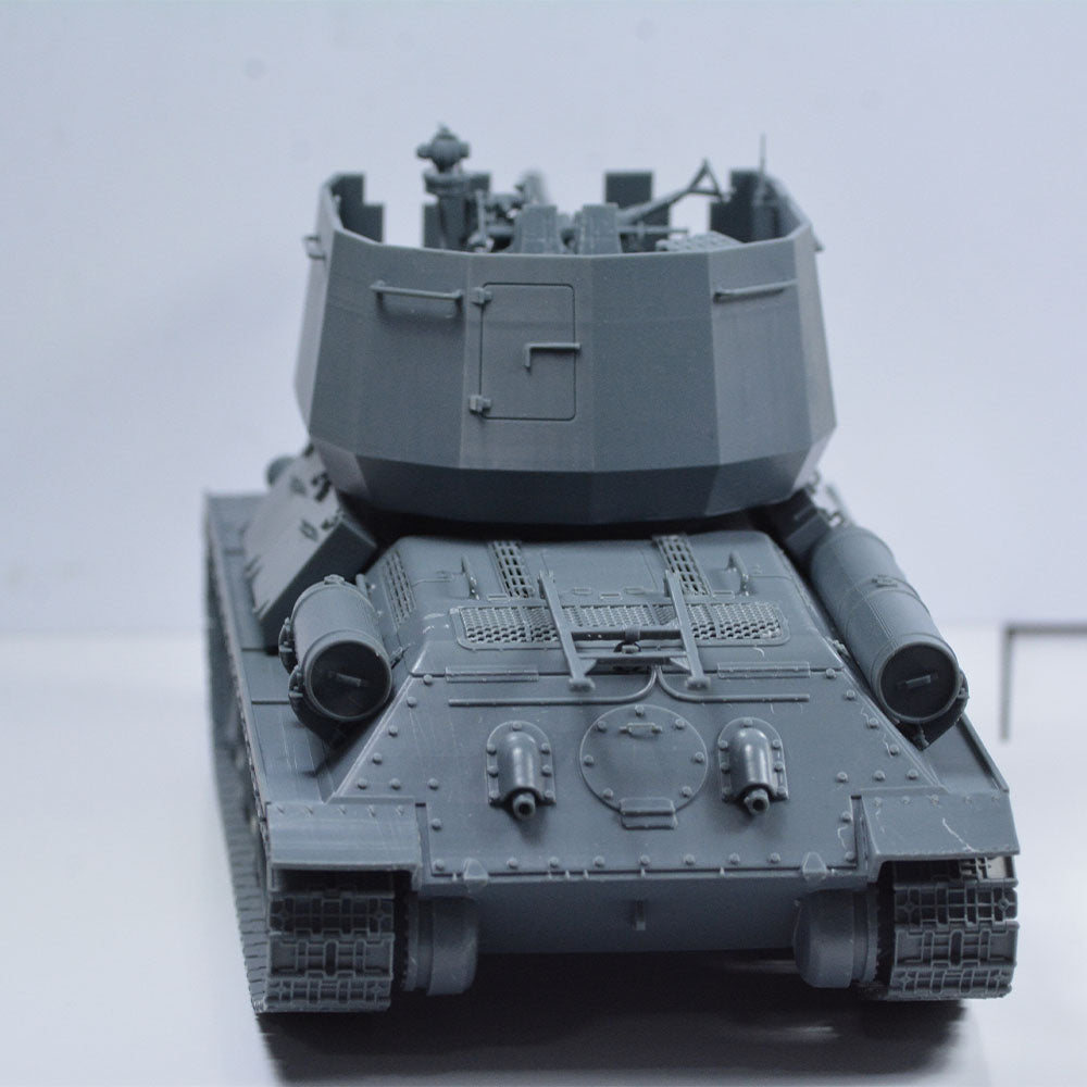 SSMODEL 751 Military Armoured Model Kit Soviet T-34 Anti Aircraft Tank
