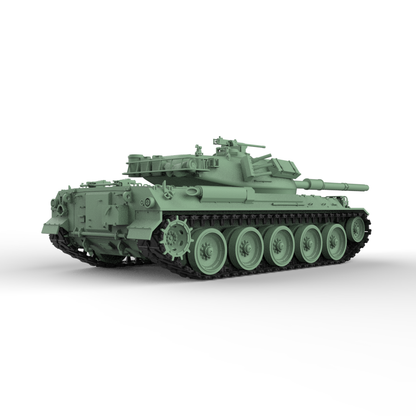 SSMODEL 987 Military Model Kit Japan TYPE74 Medium Tank