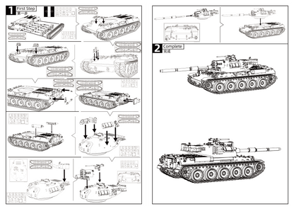 SSMODEL 987 Military Model Kit Japan TYPE74 Medium Tank