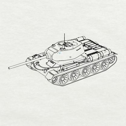 SSMODEL 377 Military Model Kit T-34-1 Medium Tank