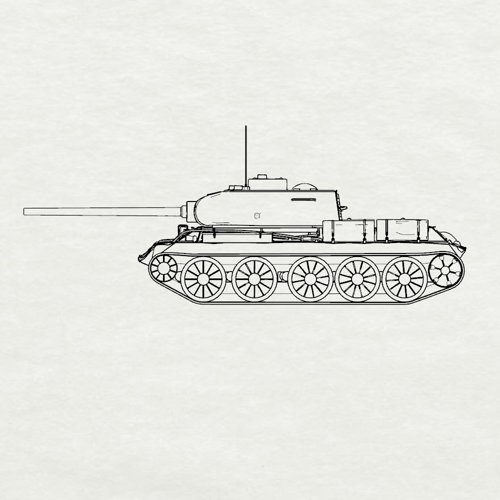 SSMODEL 377 Military Model Kit T-34-1 Medium Tank