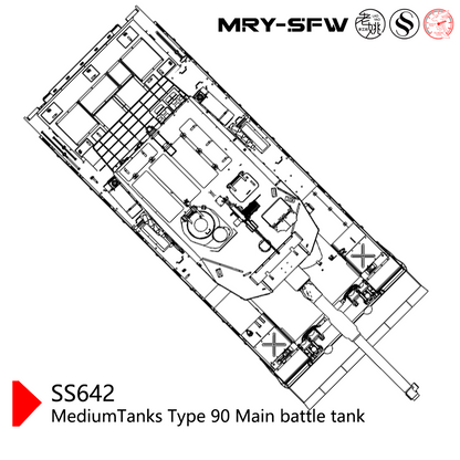 SSMODEL 387 Military Model Kit German PANZER IV/70 Self-Propelled Anti-tank Gun