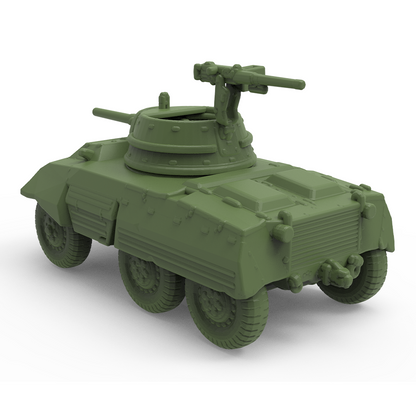M8 Greyhound Light Armored Car MRY-SFW 380 Military Model Kit