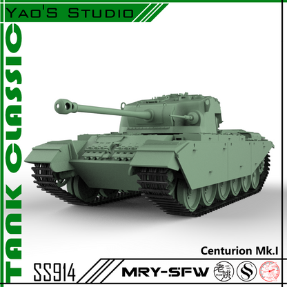SSMODEL 914 Military Model Kit Britain Centurion Mk.I Medium Tank