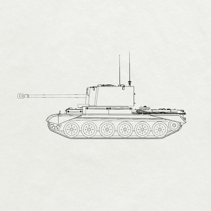 MRY-SFW SS817 Military Armoured Model Kit British Cruiser  Mk VIII Challenger (A30) Medium Tank 1/35 Adult Collectible