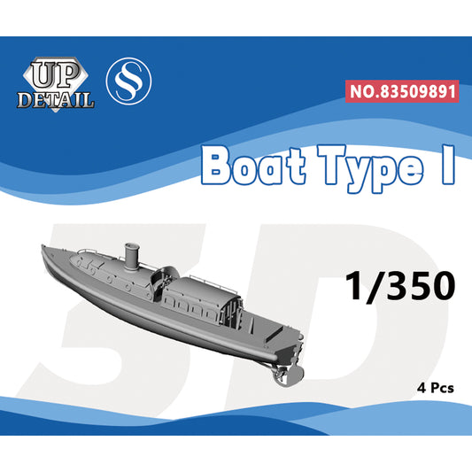 SSMODEL SS89891 Model Upgrade Parts Generic Ship's Boat Type 1