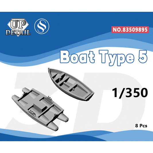 SSMODEL SS89895 Model Upgrade Parts Generic Ship's Boat Type 5