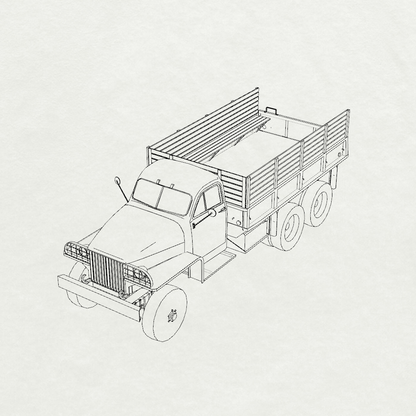 MRY-SFW SS868 Military Armoured Model Kit US Studebaker Board Truck 1/35 Adult Collectible
