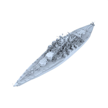USS Tennessee Class Tennessee Battleship (BB-43) Water Line MRY-SFW SSC133 Military Model