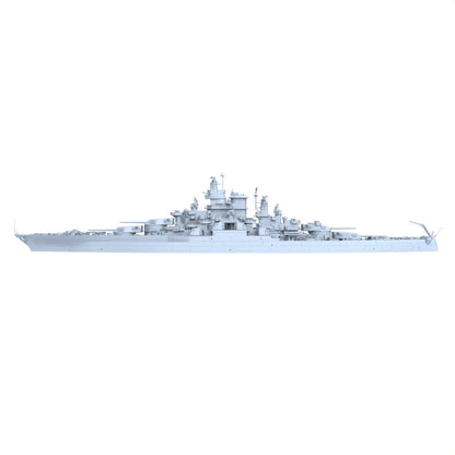 USS Tennessee Class Tennessee Battleship (BB-43) Water Line MRY-SFW SSC133 Military Model