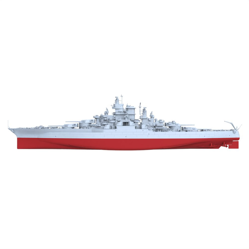 USS Tennessee Class Tennessee Battleship (BB-43) Full Hull MRY-SFW SSC133S Military Model