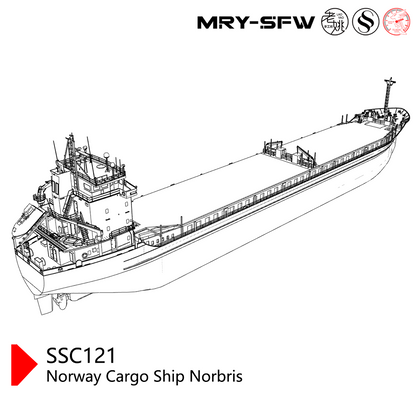 SSMODEL SSC121  Military Model Norway Cargo Ship Norbris Water line