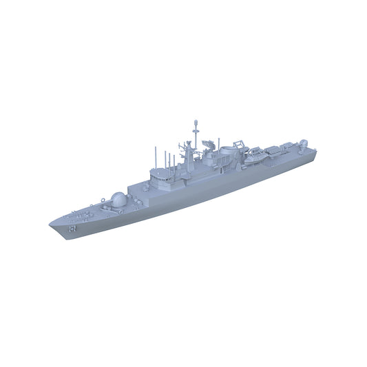 SSC147  Military Model IR Alvand Class Frigate Water Line – LCD 3D printed resin model kit, image 1