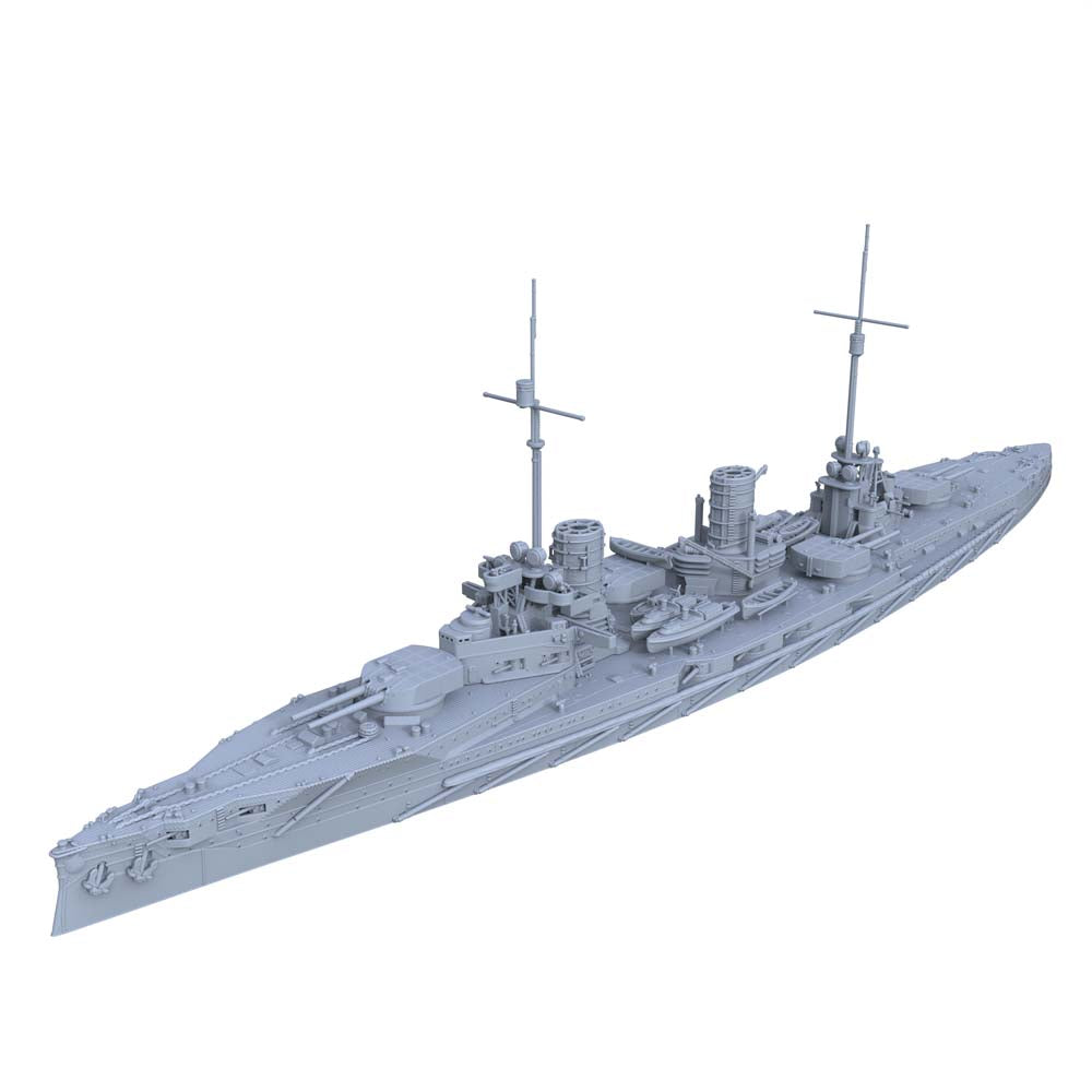 SSC190 Military Model German SMS Von der Tann battlecruiser Water Line