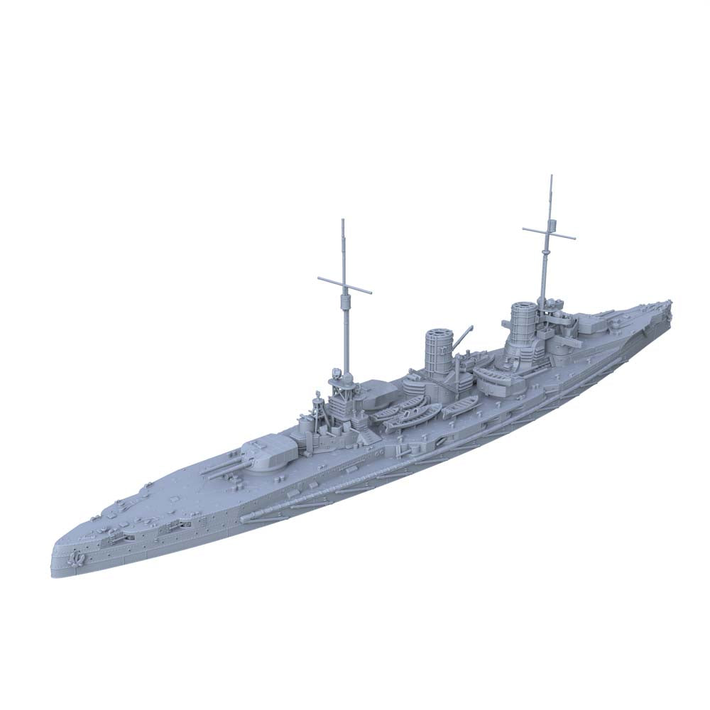 SSC190 Military Model German SMS Von der Tann battlecruiser Water Line