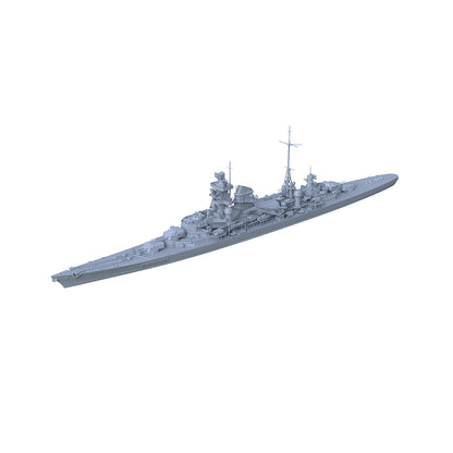 MRY-SFW SSC203 Germany Navy Admiral Hipper-class Bl¡§1cher  2nd Ship Water Line Resin Warship Military Ship Model Hobby Collection Unassembled Unpainted