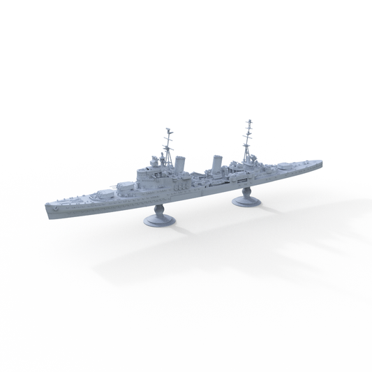SSMODEL 603 Military Model Kit HMS Liverpool Gloucester Class Light Cruiser