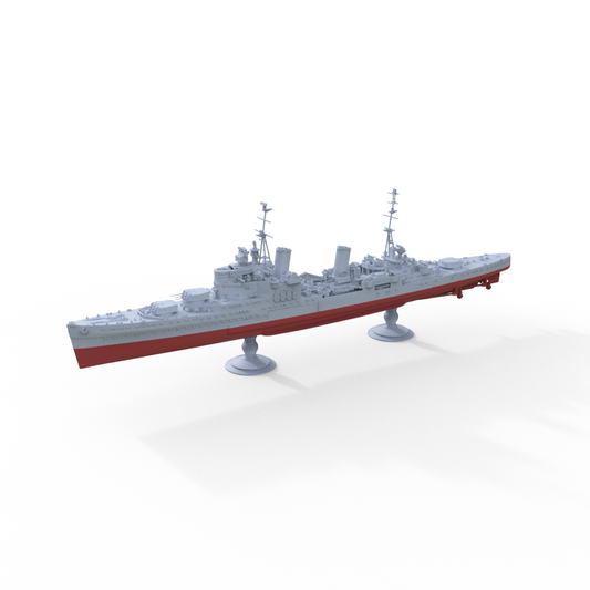 SSMODEL 603S Military Warship Model Kit French Navy Bearn Aircraft Carrier