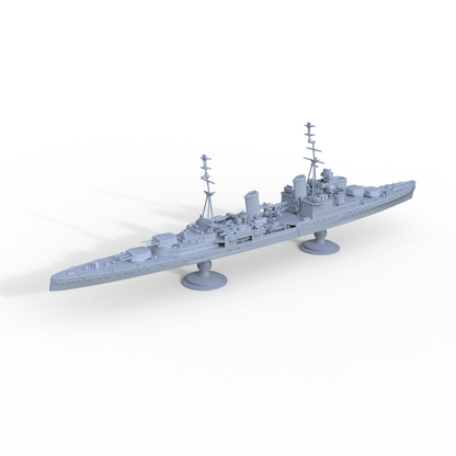SSMODEL 604 Military Model Kit HMS SOUTHAMPTON Town-class Light Cruiser