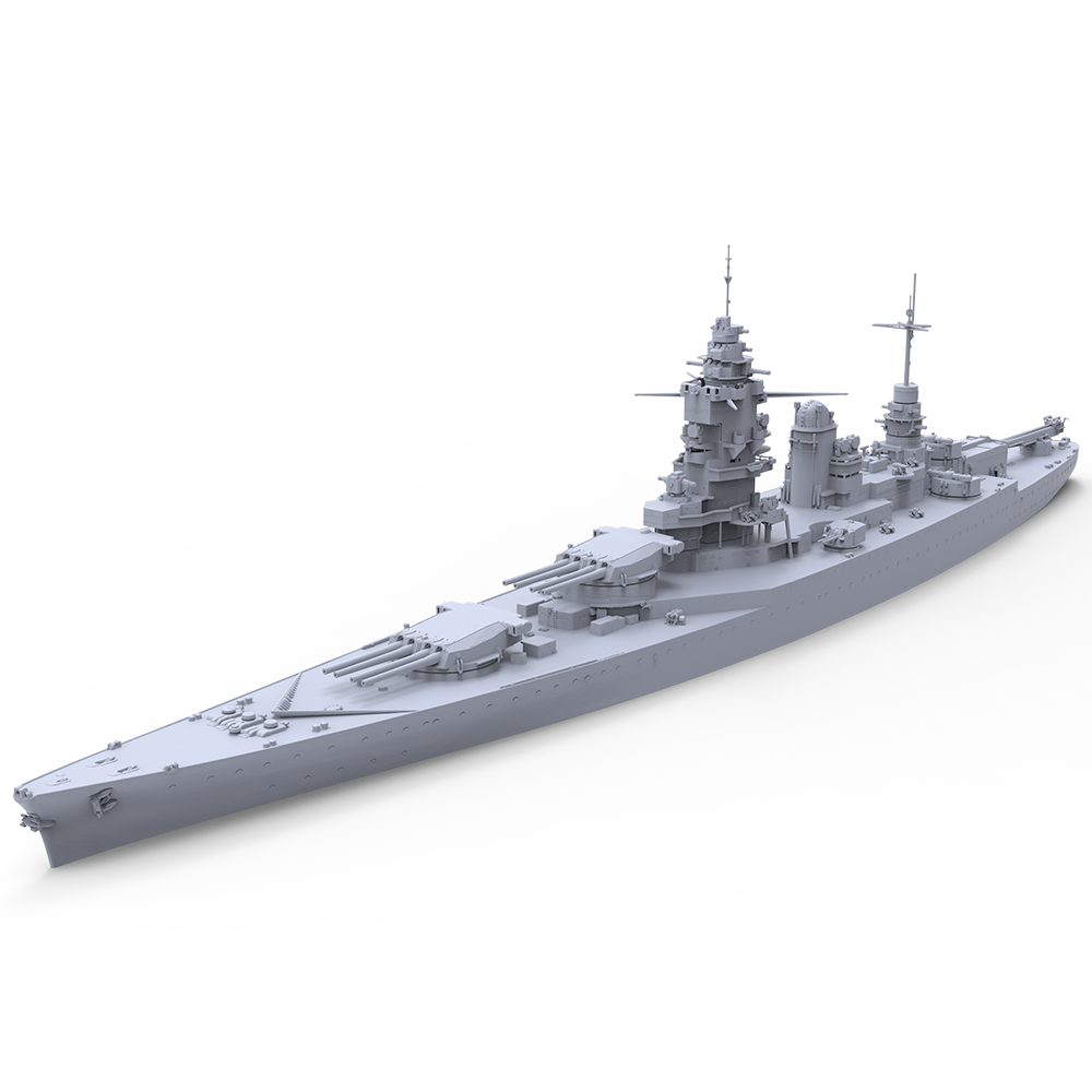 SSMODEL 703 Military Model Kit France Dunkerque-Class Battleship Dunkerque(1939) Water Line