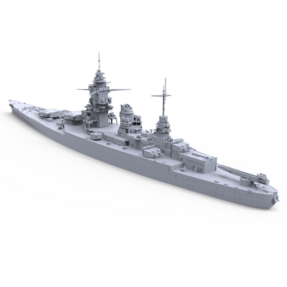 SSMODEL 703 Military Model Kit France Dunkerque-Class Battleship Dunkerque(1939) Water Line